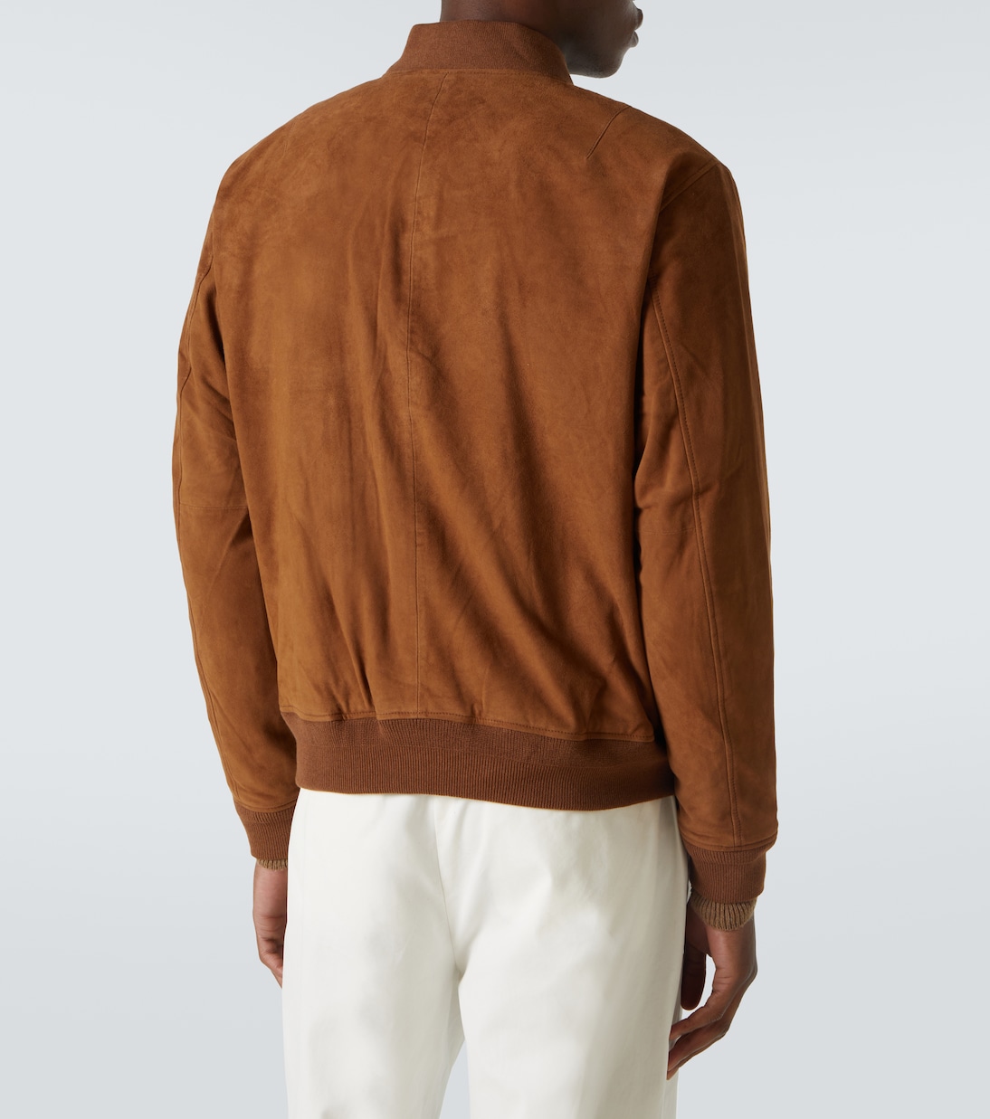 Bomber in suede con logo | Polo Ralph Lauren