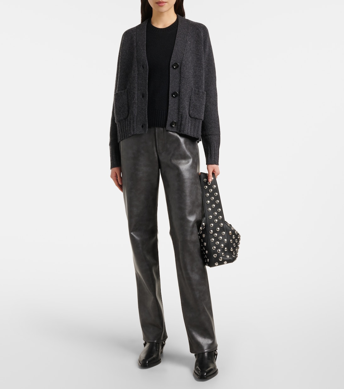 Wool and cashmere cardigan | Jardin des Orangers