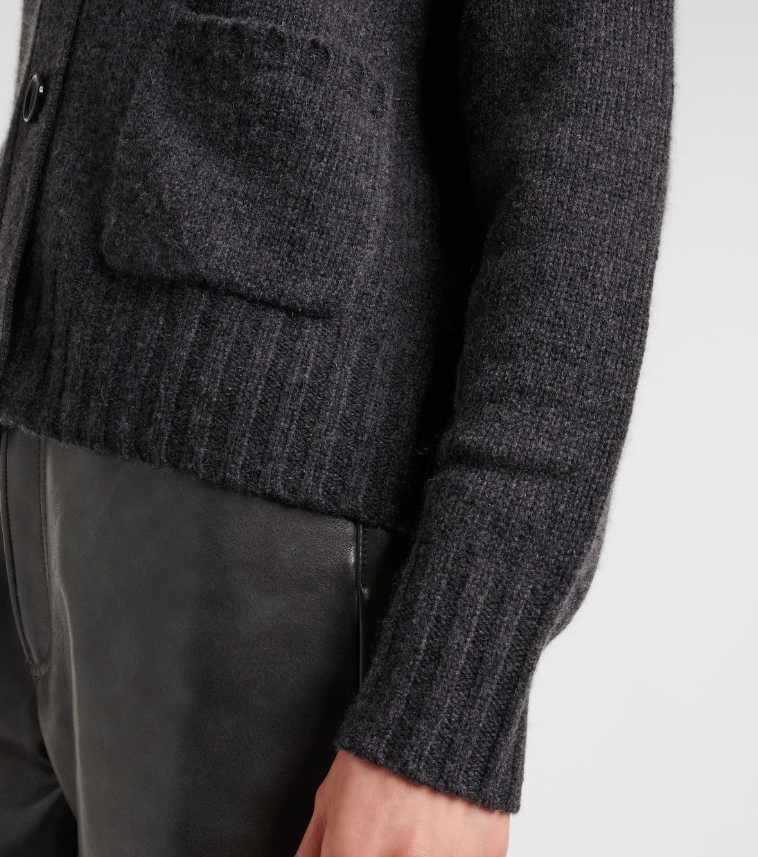 Wool and cashmere cardigan | Jardin des Orangers