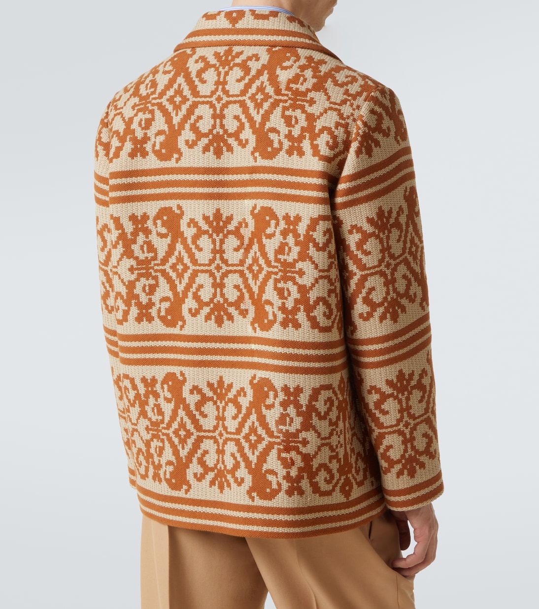 Cardigan in cotone e lino | Valentino