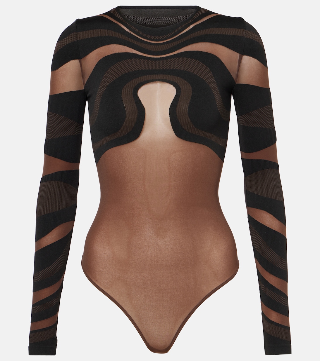 Fatal ruched jersey bodysuit | Wolford