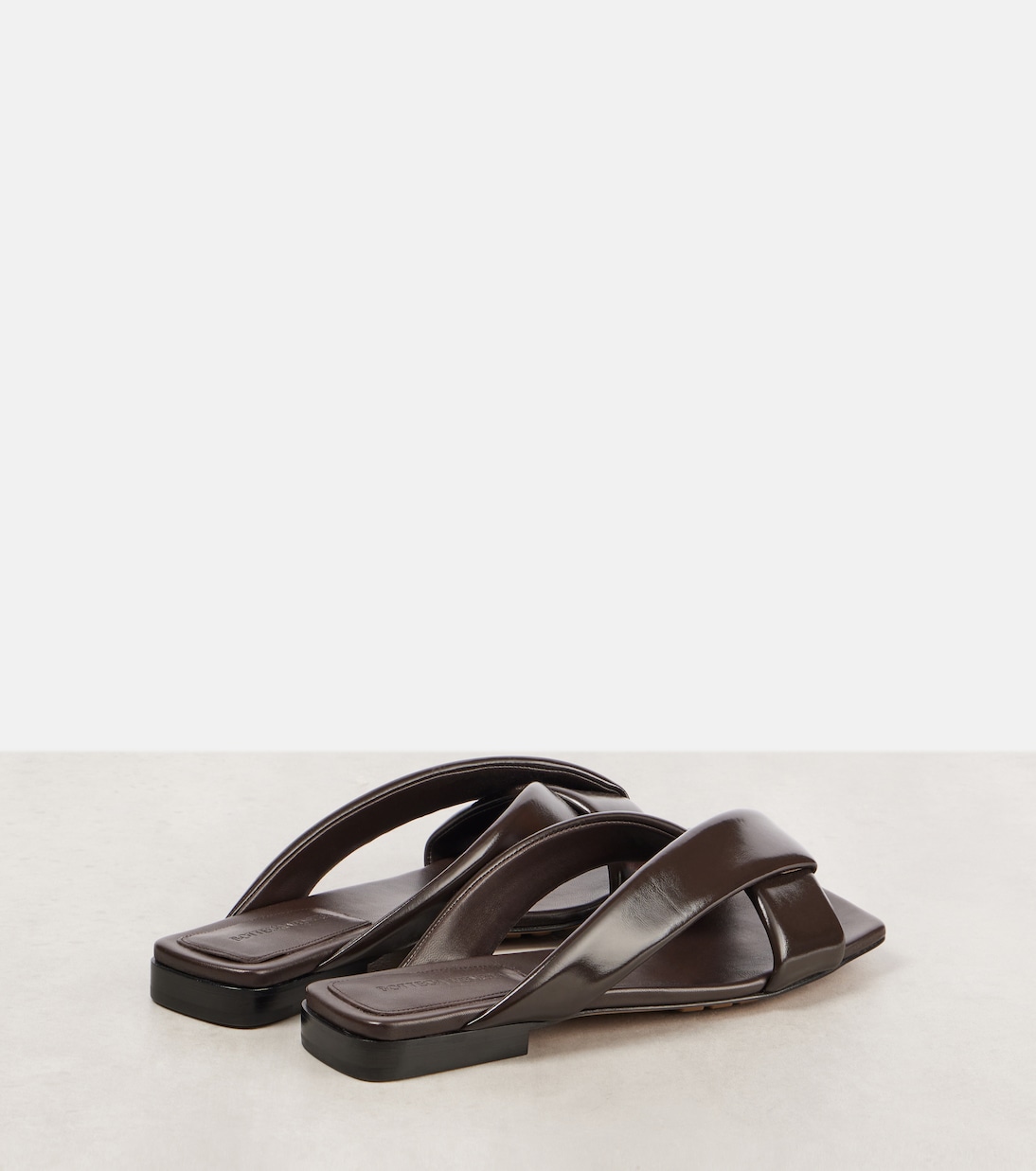 Mules Riva en cuir | Bottega Veneta