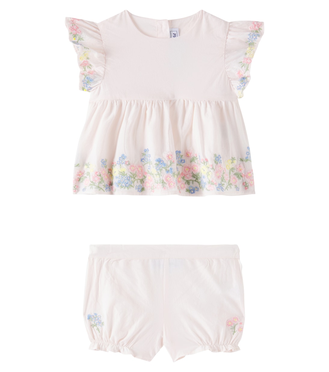 Baby embroidered top and bloomers set | Tartine et Chocolat