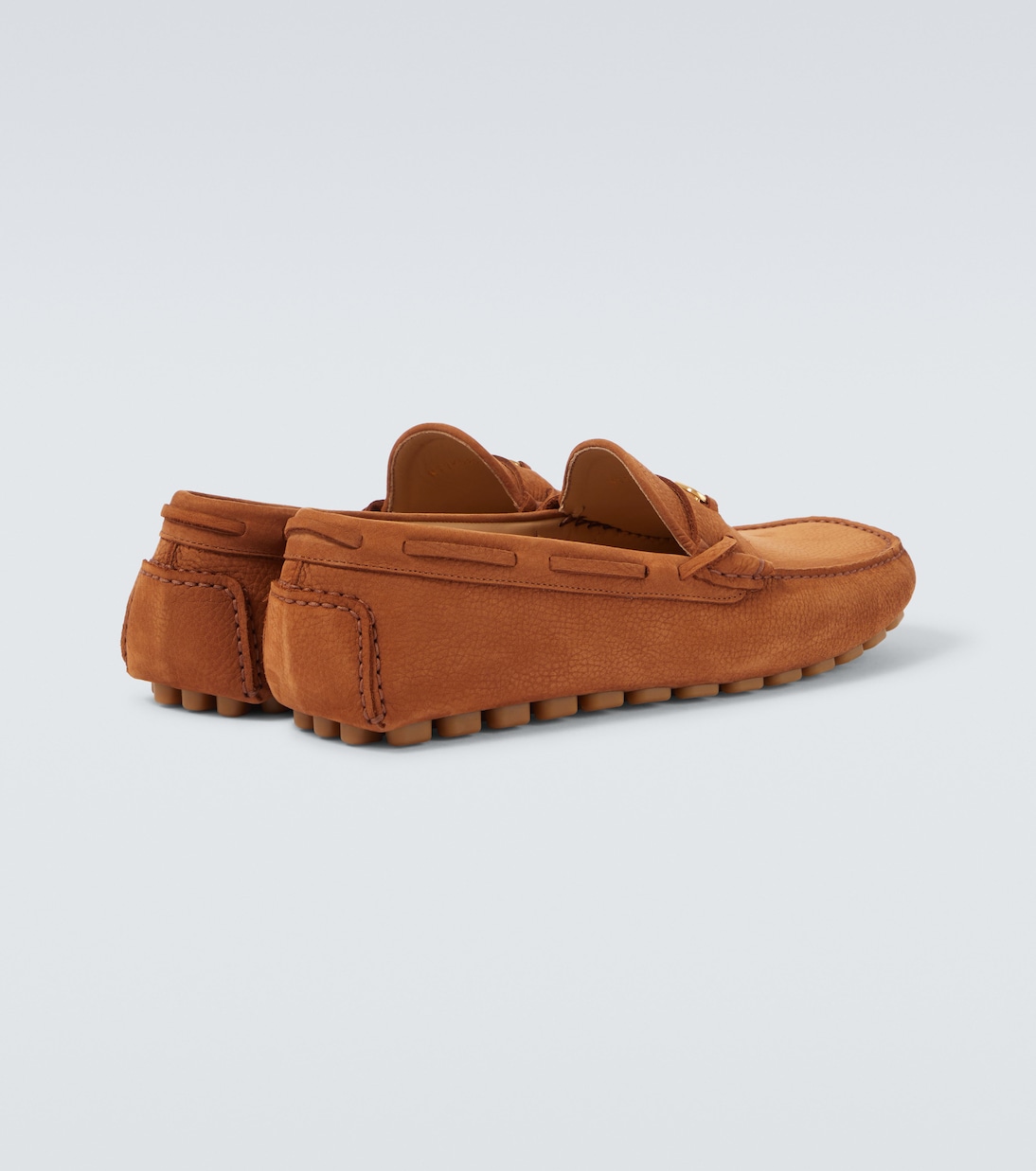 Fastaway VLogo suede driver shoes | Valentino Garavani