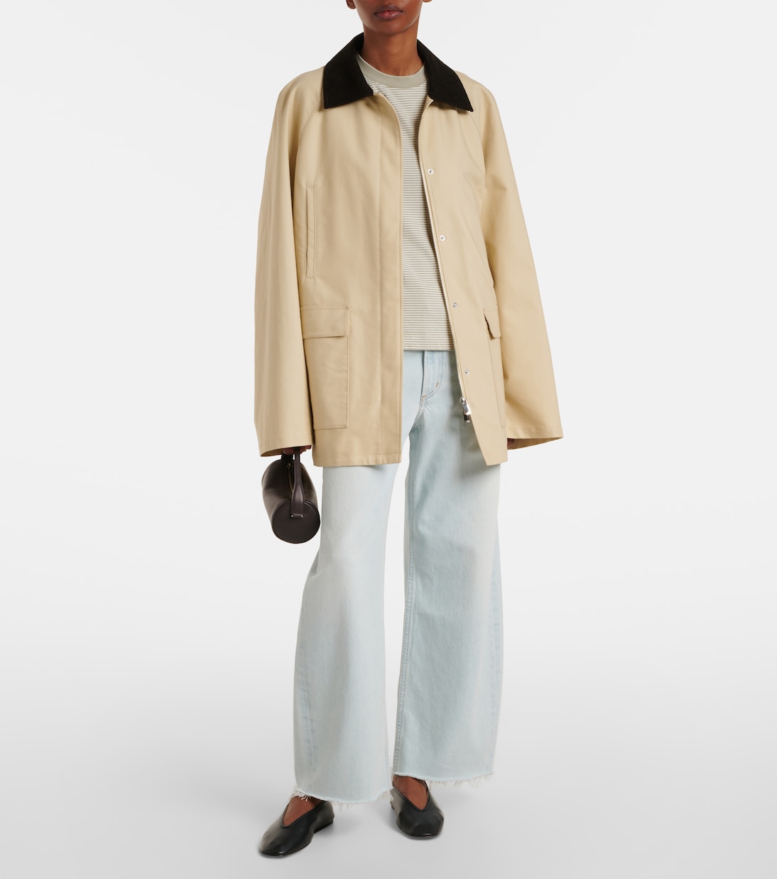 Mid-rise barrel-leg jeans | Agolde