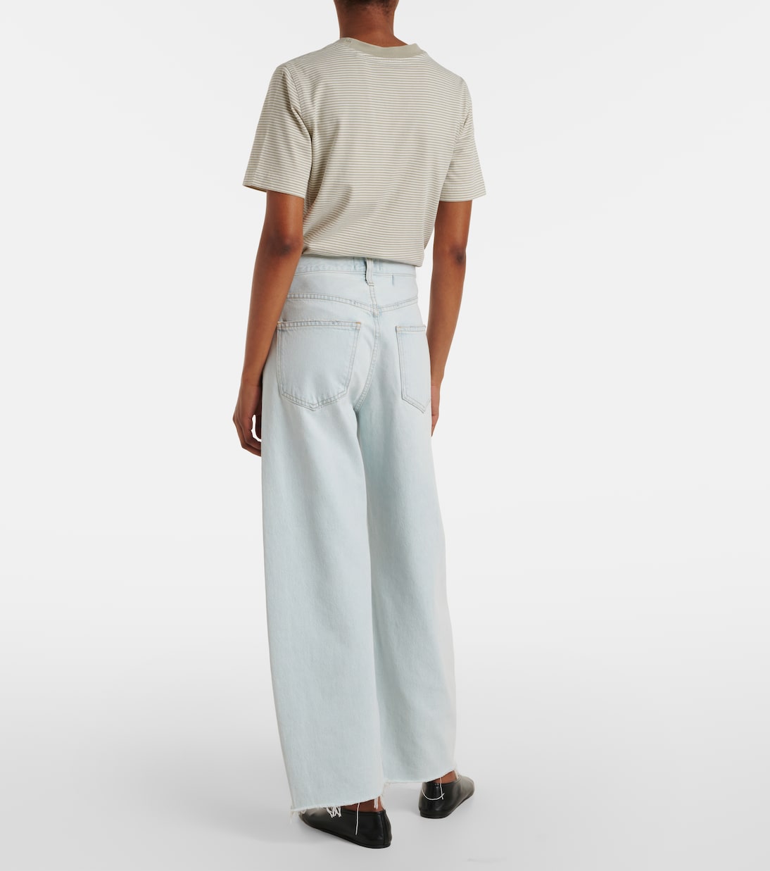 Mid-rise barrel-leg jeans | Agolde