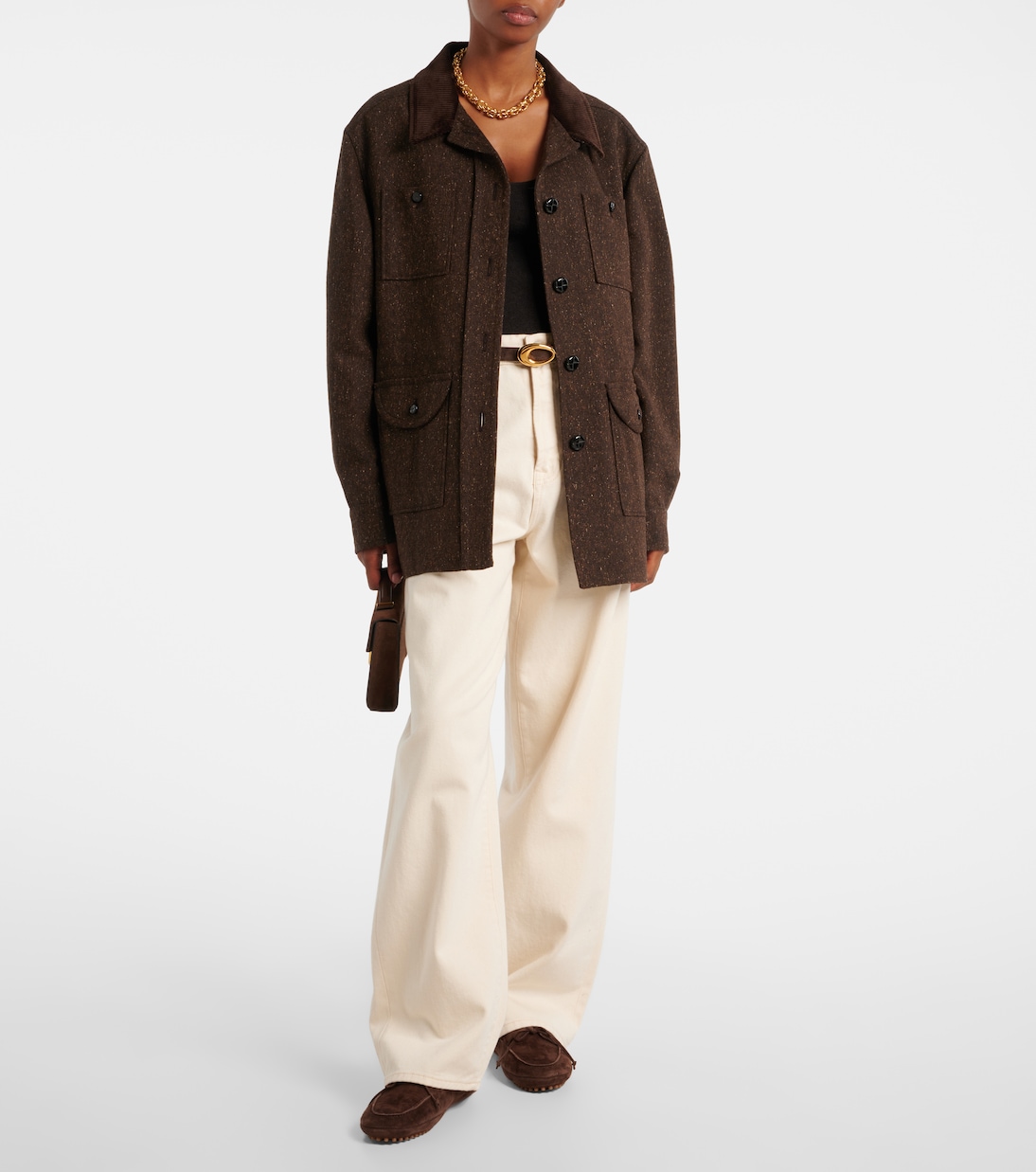 Veste Lokai en laine et soie mélangées | Blazé Milano
