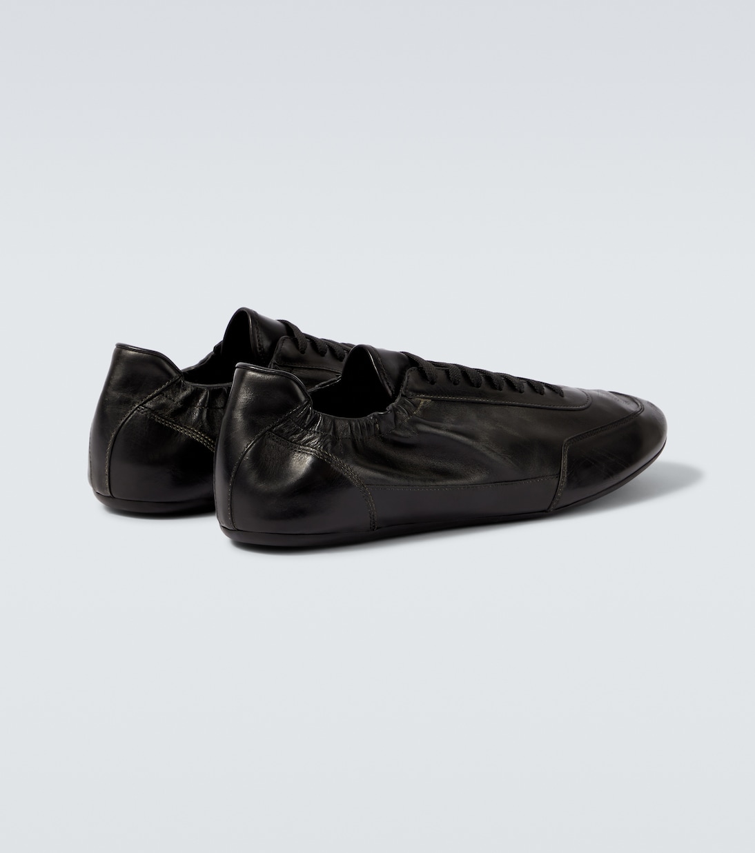 Sneakers Collapse aus Leder | Prada