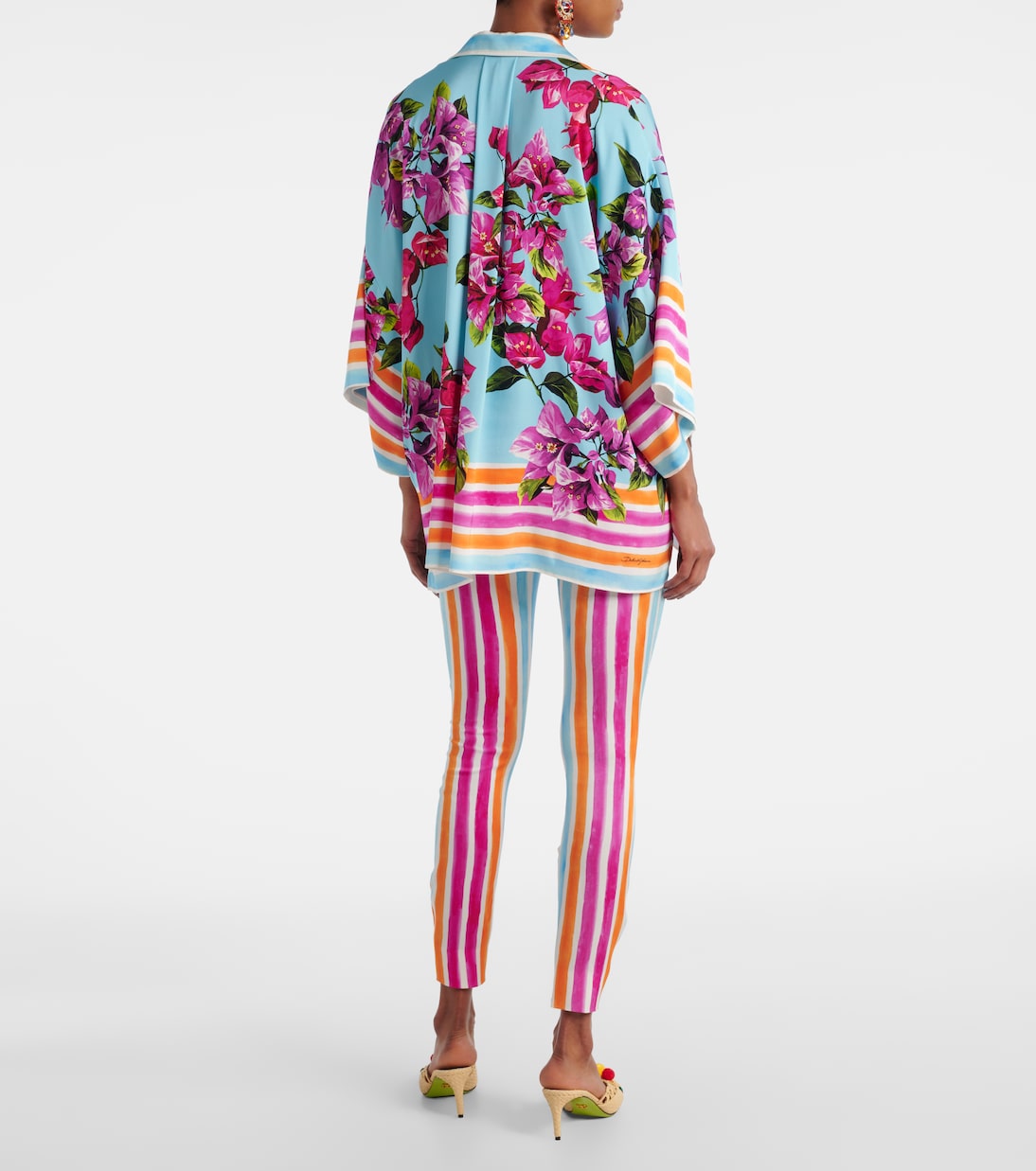Printed silk-blend shirt | Dolce&Gabbana