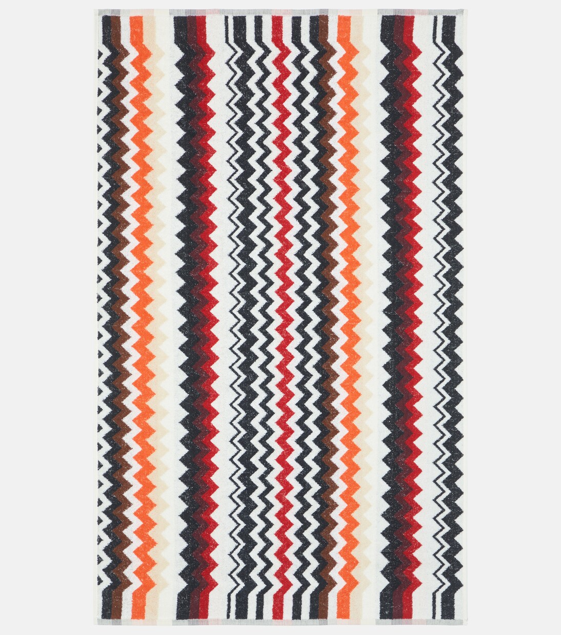 Set de 2 serviettes Zigzag en coton | Missoni