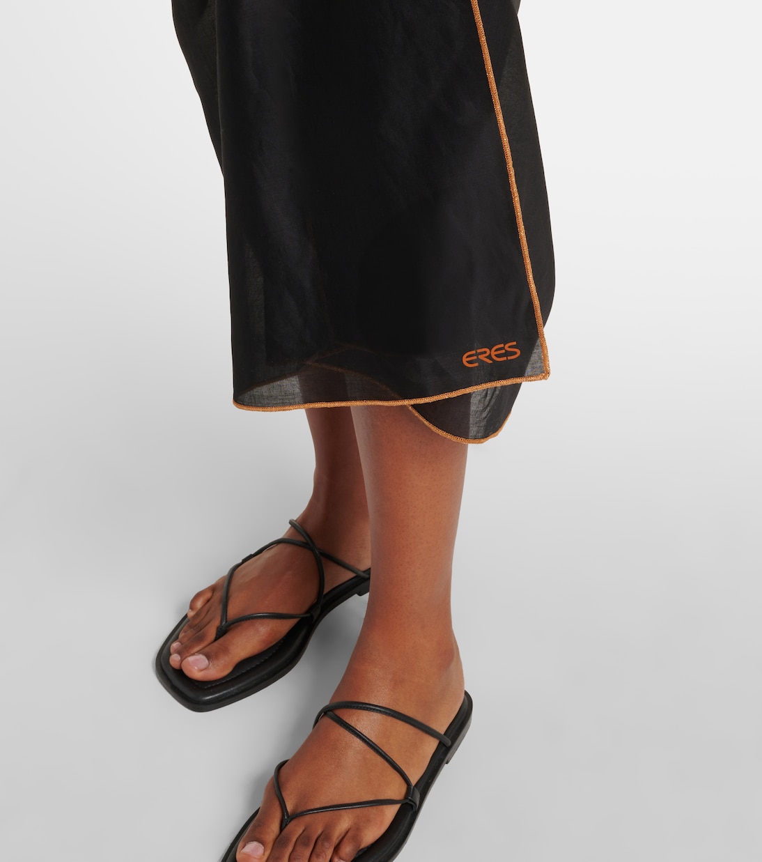 Cabine semi-sheer beach cover-up | Eres