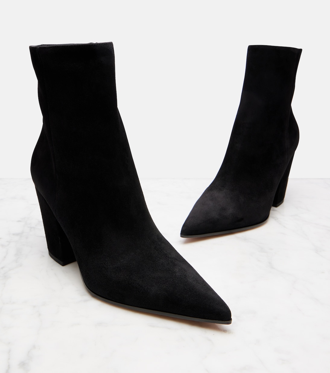 Bottines Keinna 85 en daim | Gianvito Rossi