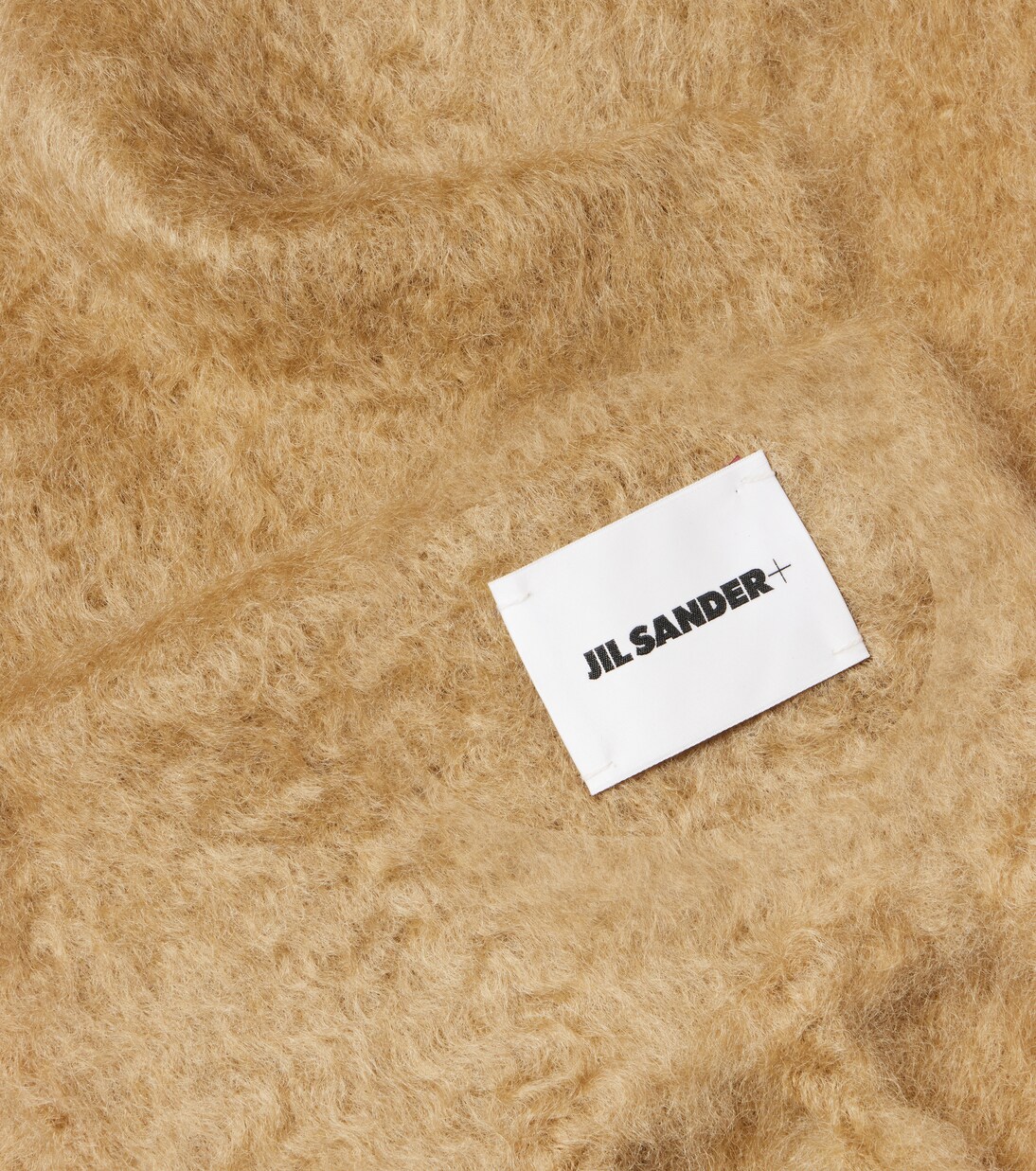 Logo mohair and wool-blend scarf | Jil Sander