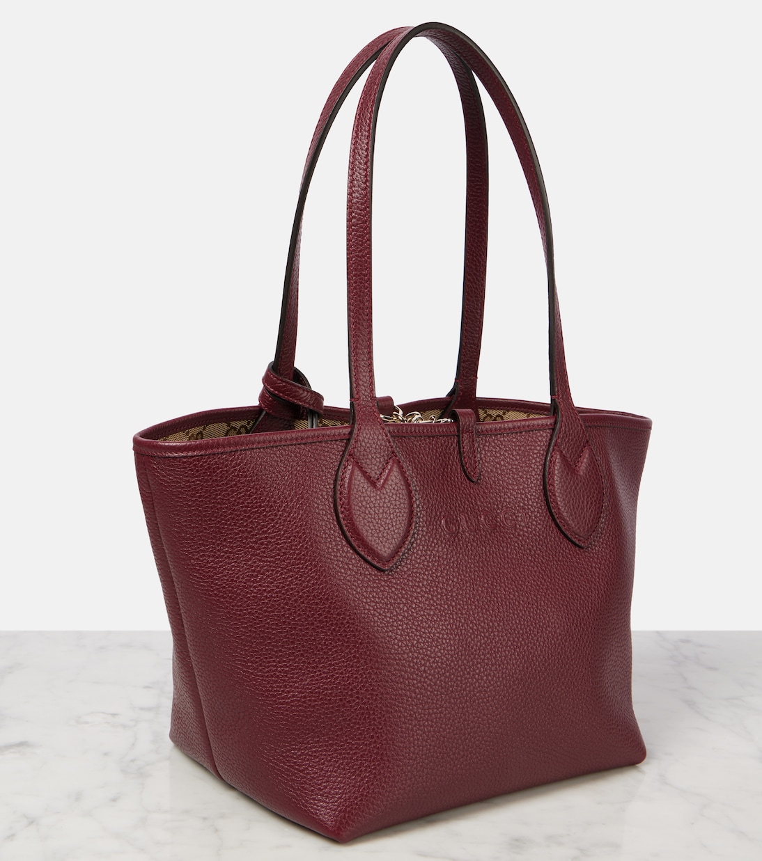 Borsa reversibile Totissima in pelle | Gucci
