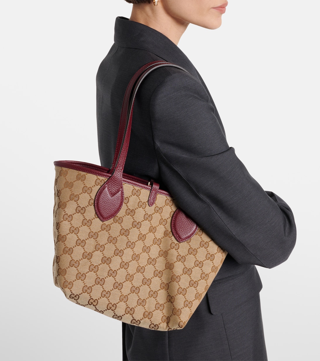 Borsa reversibile Totissima in pelle | Gucci
