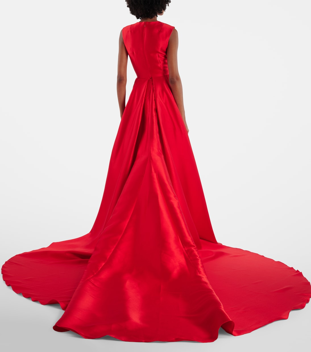 Larsen satin gown | Solace London