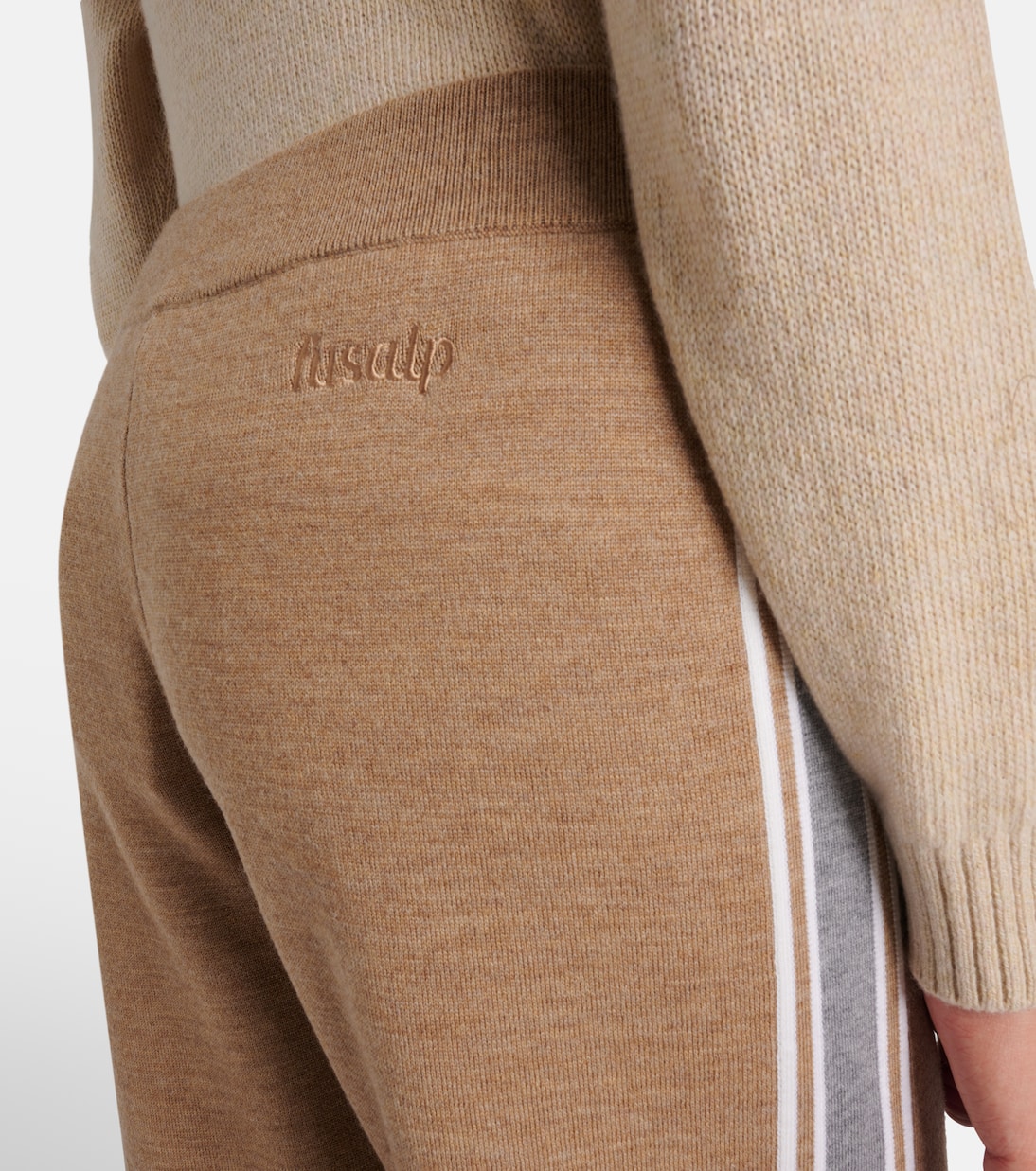 Pantalones rectos Benada en mezcla de lana | Fusalp