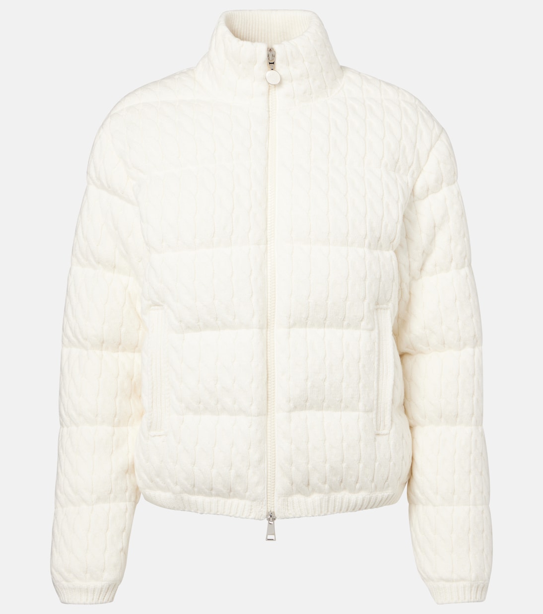 Chaqueta de plumas en mezcla de algodón | Moncler