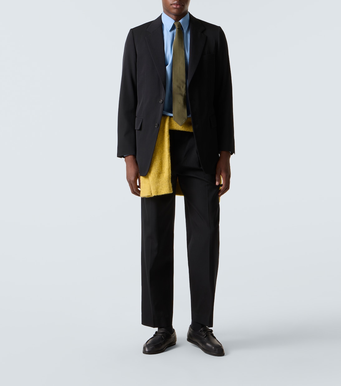 Cotton twill shirt | Auralee