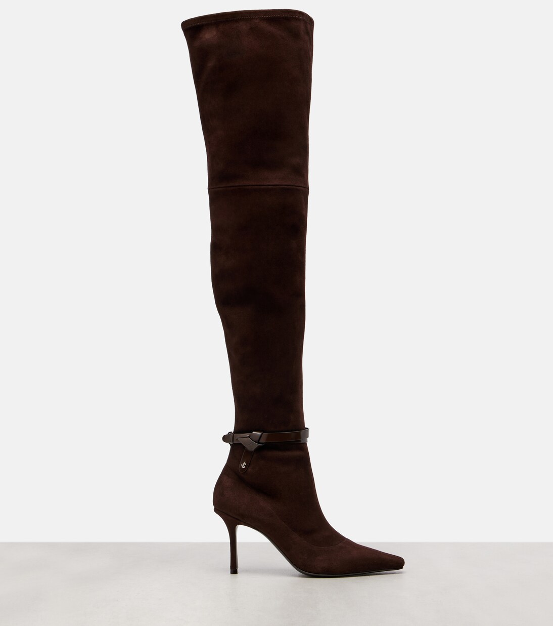Overknee-Stiefel Camie 85 aus Veloursleder | Jimmy Choo