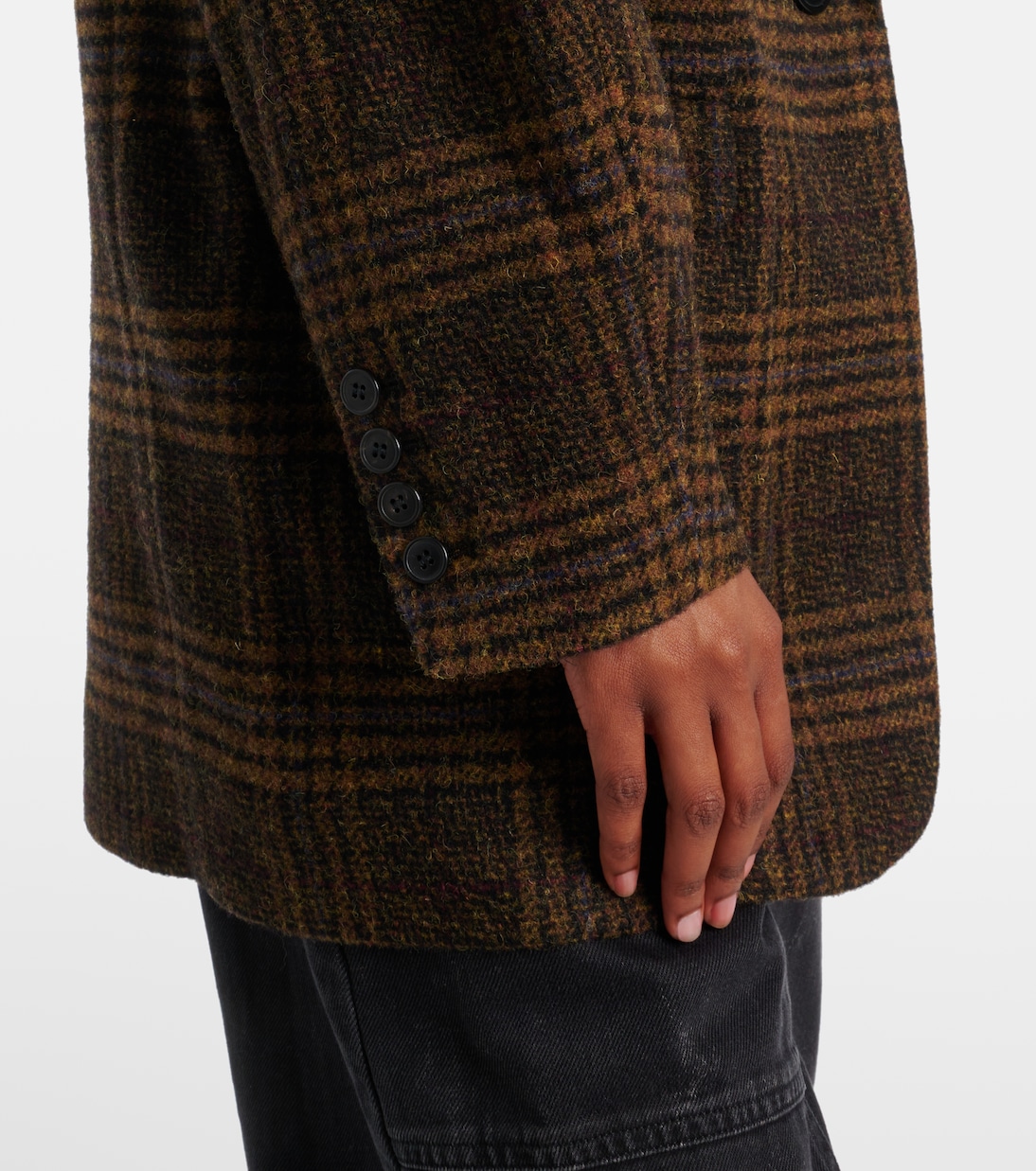 Gesina checked virgin wool blazer | Marant Etoile