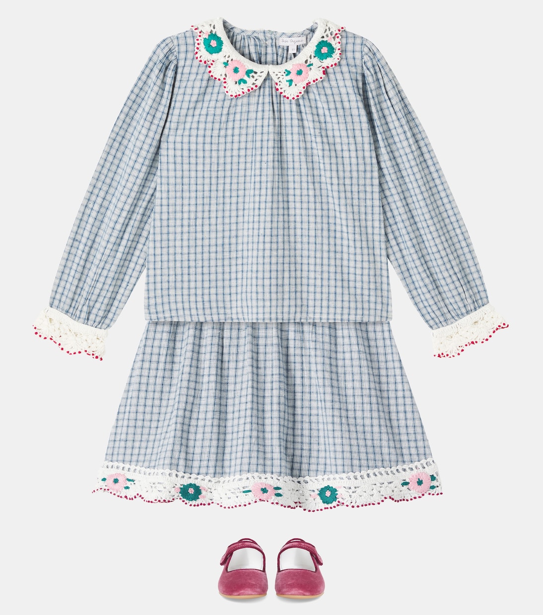 Bluse Rhea aus Baumwolle und Leinen | Bebe Organic