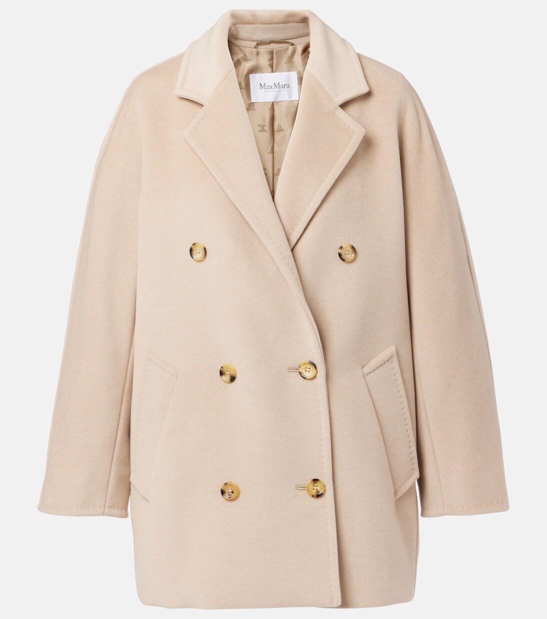 Rebus 101801 Icon wool and cashmere coat  | Max Mara