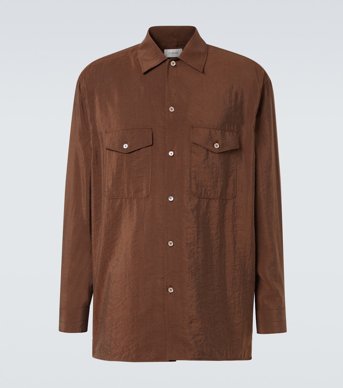 Camisa en mezcla de seda | Lemaire
