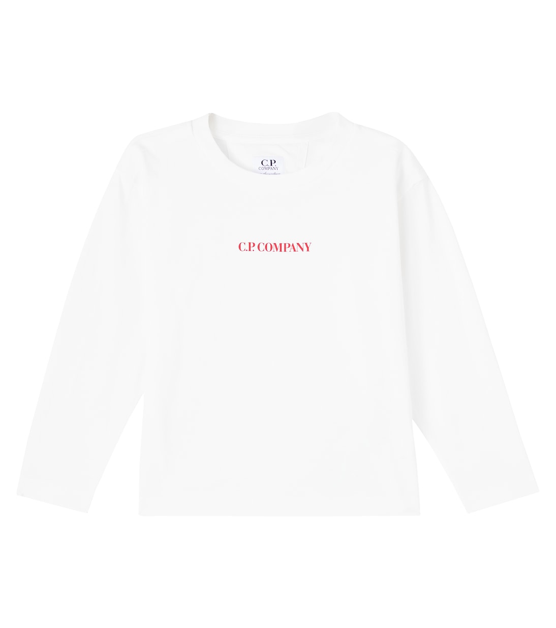 Longsleeve aus Baumwoll-Jersey | C.P. Company Kids