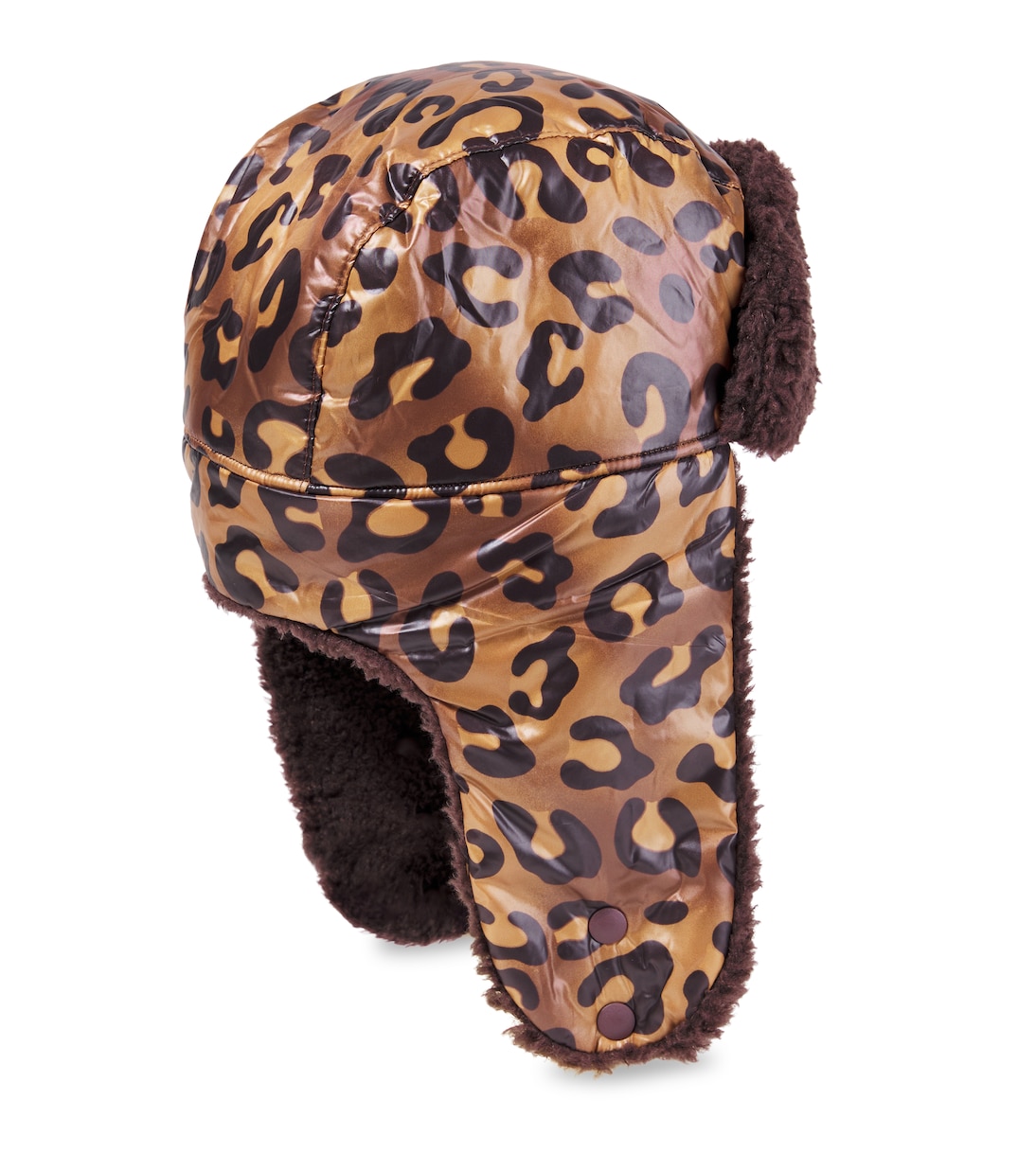 Logo leopard-print hat | Jellymallow