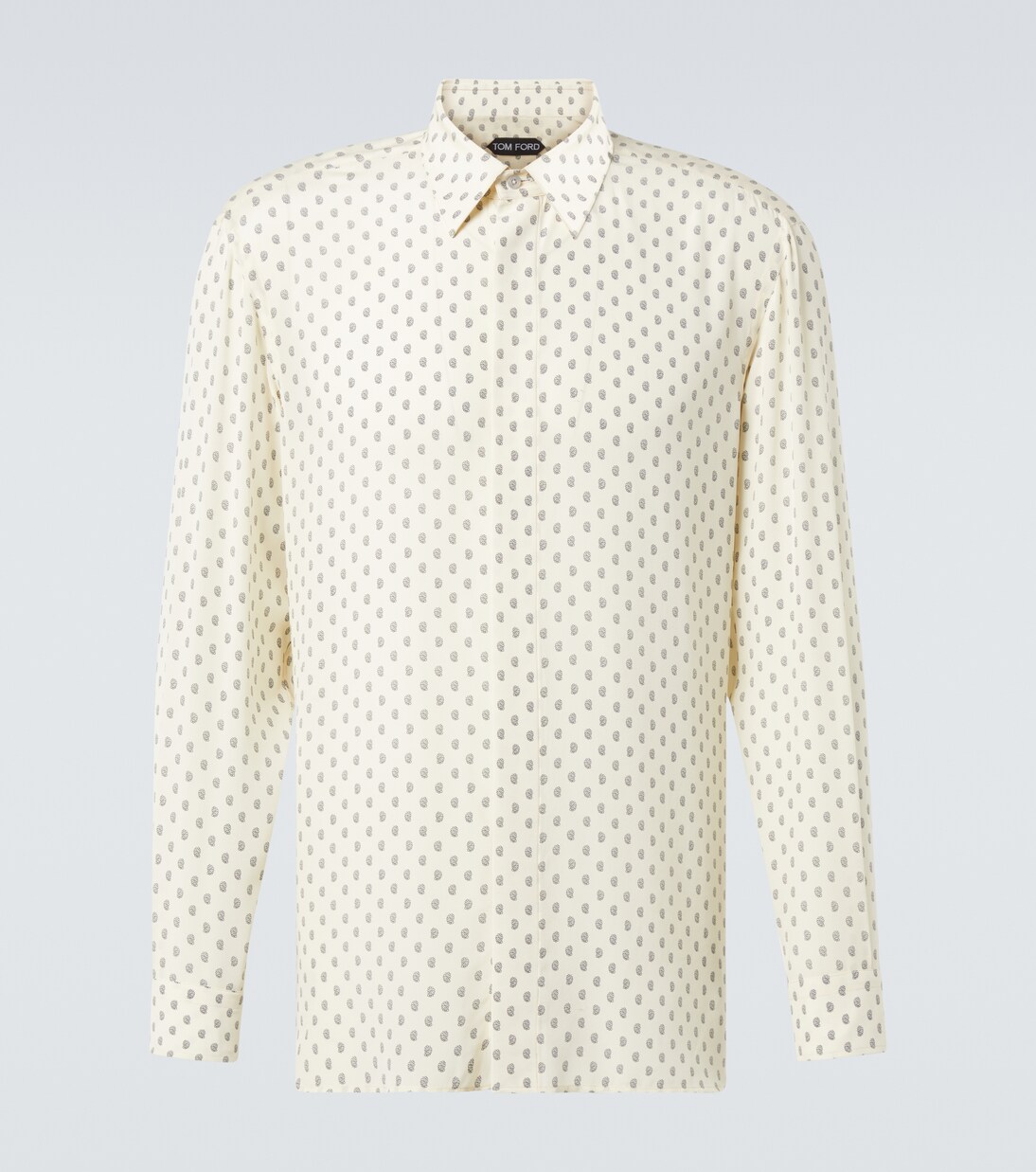 Hemd aus Crêpe de Chine aus Seide | Tom Ford