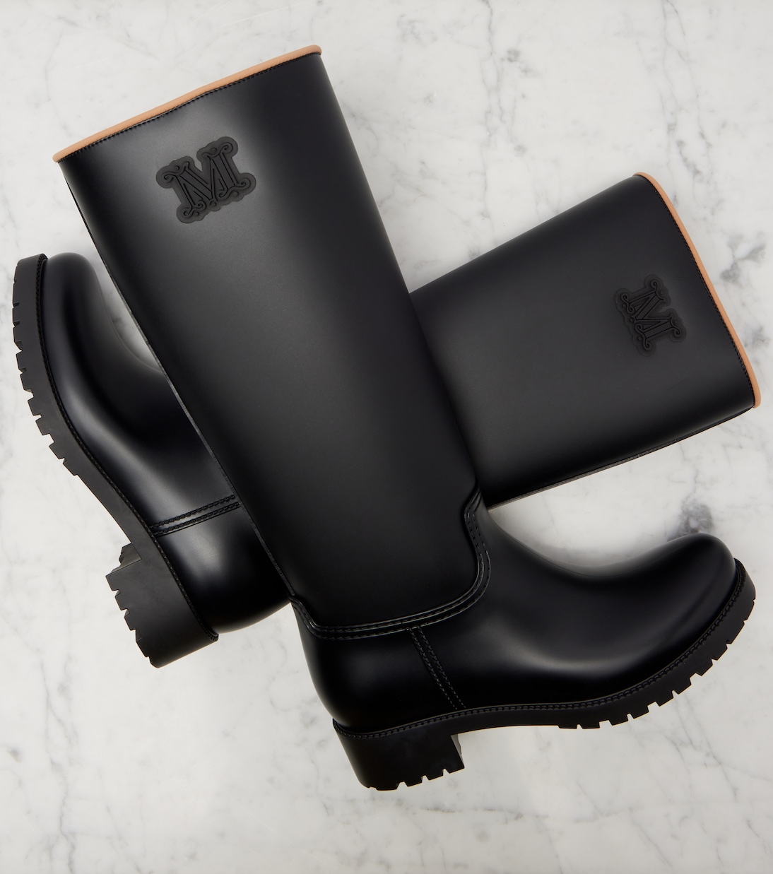 Monogram rain boots | Max Mara