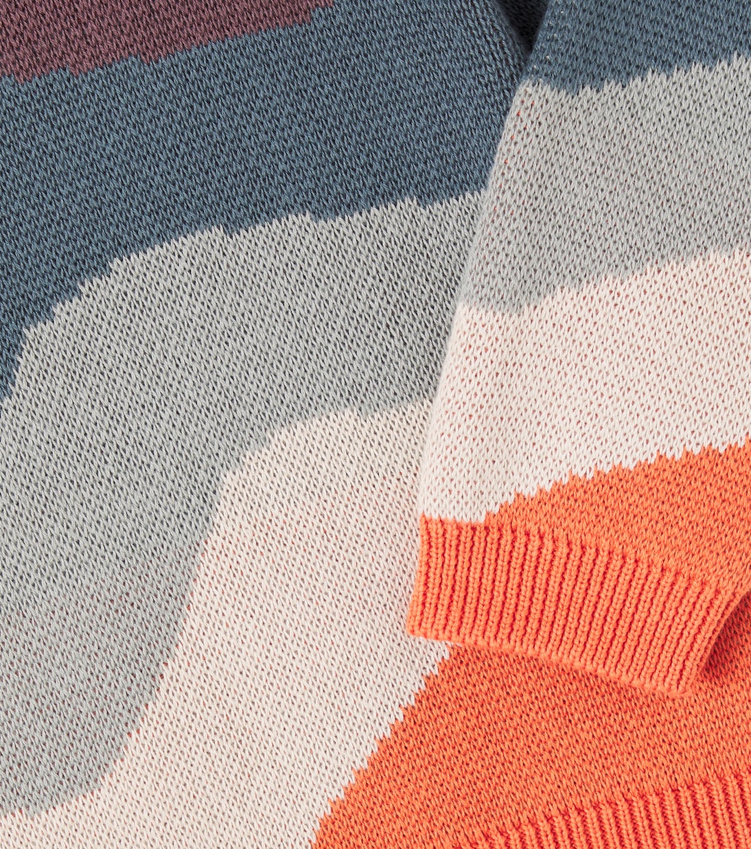 Pullover Knud aus Baumwoll-Jacquard | Wheat