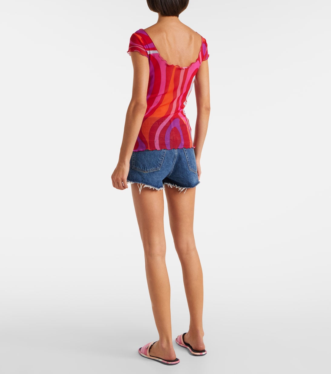 Top Marmo aus Mesh | Pucci