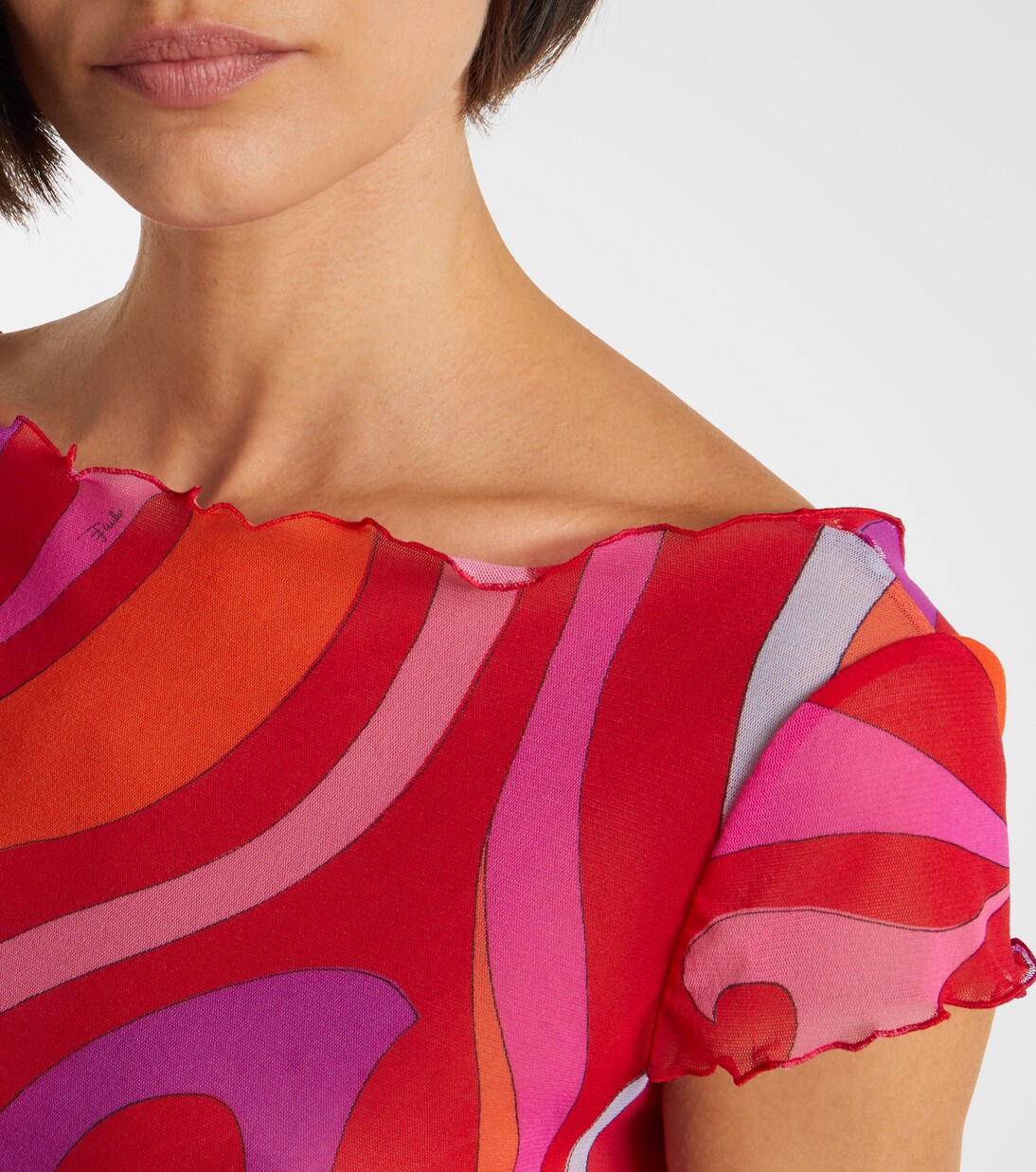 Top Marmo aus Mesh | Pucci