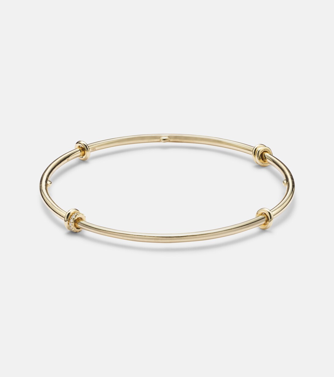 Armreif Kini aus 18kt Gelbgold mit Diamanten | Spinelli Kilcollin