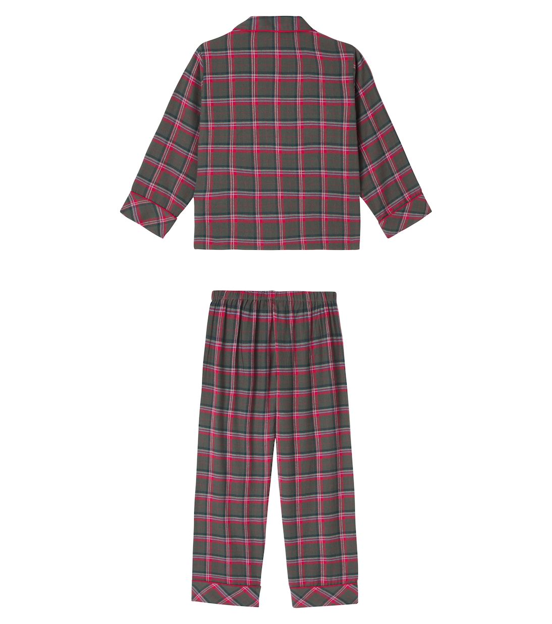 Dormeur checked cotton pajama set | Bonpoint