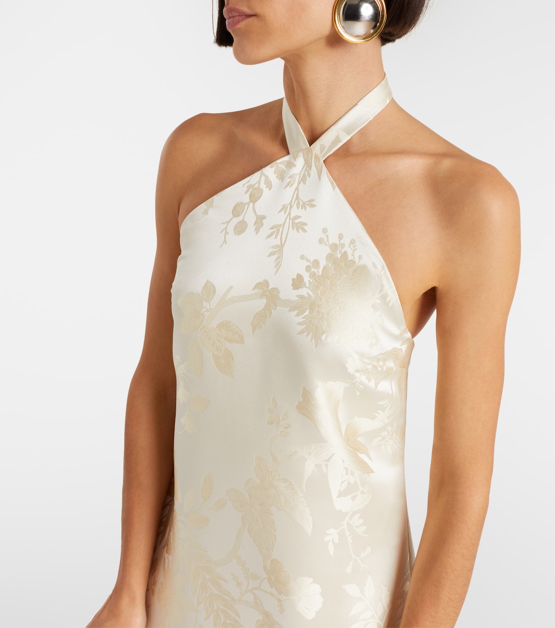 Colorado floral jacquard minidress | Taller Marmo