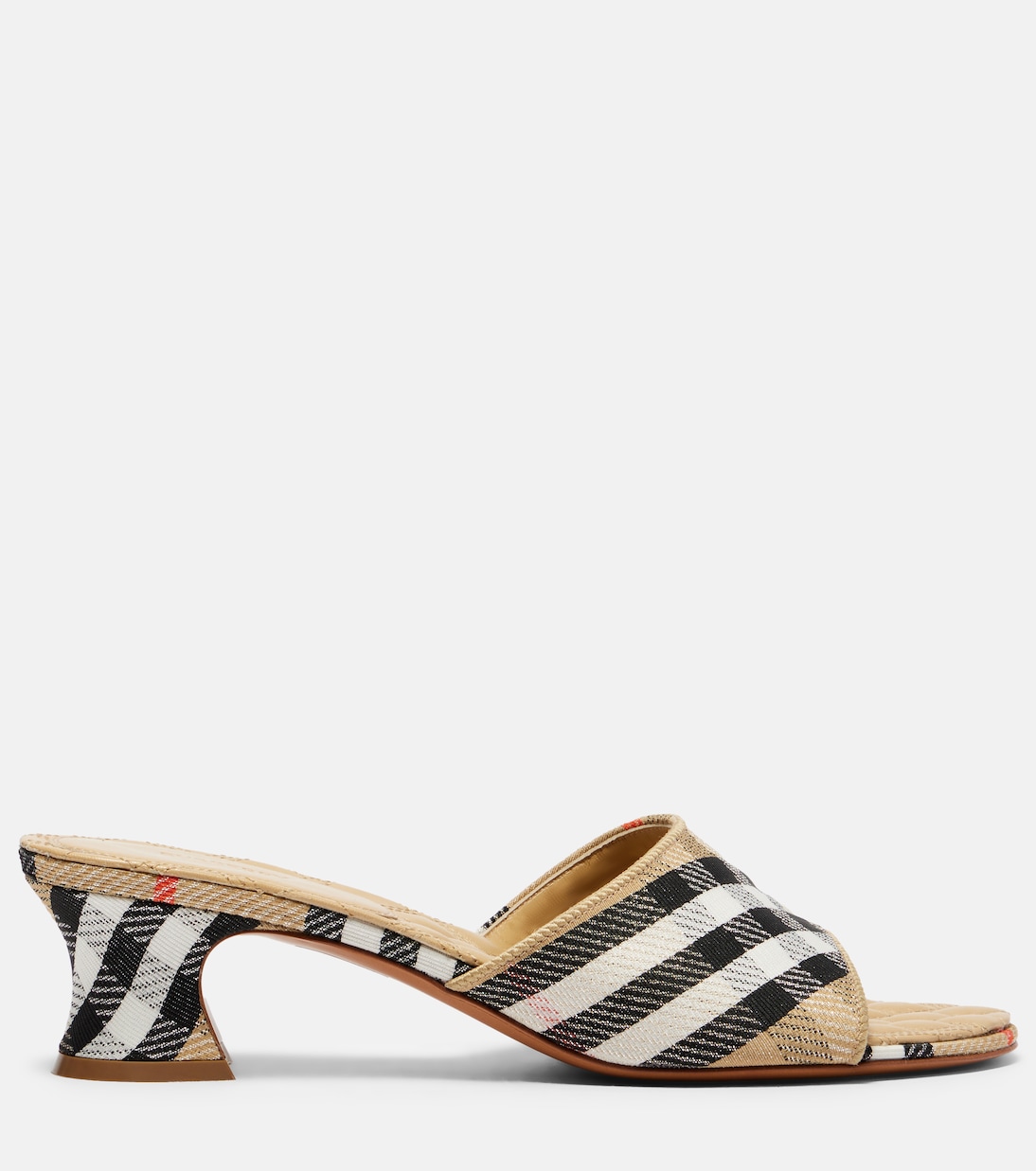 Mules Sloane 45 con Burberry Check | Burberry