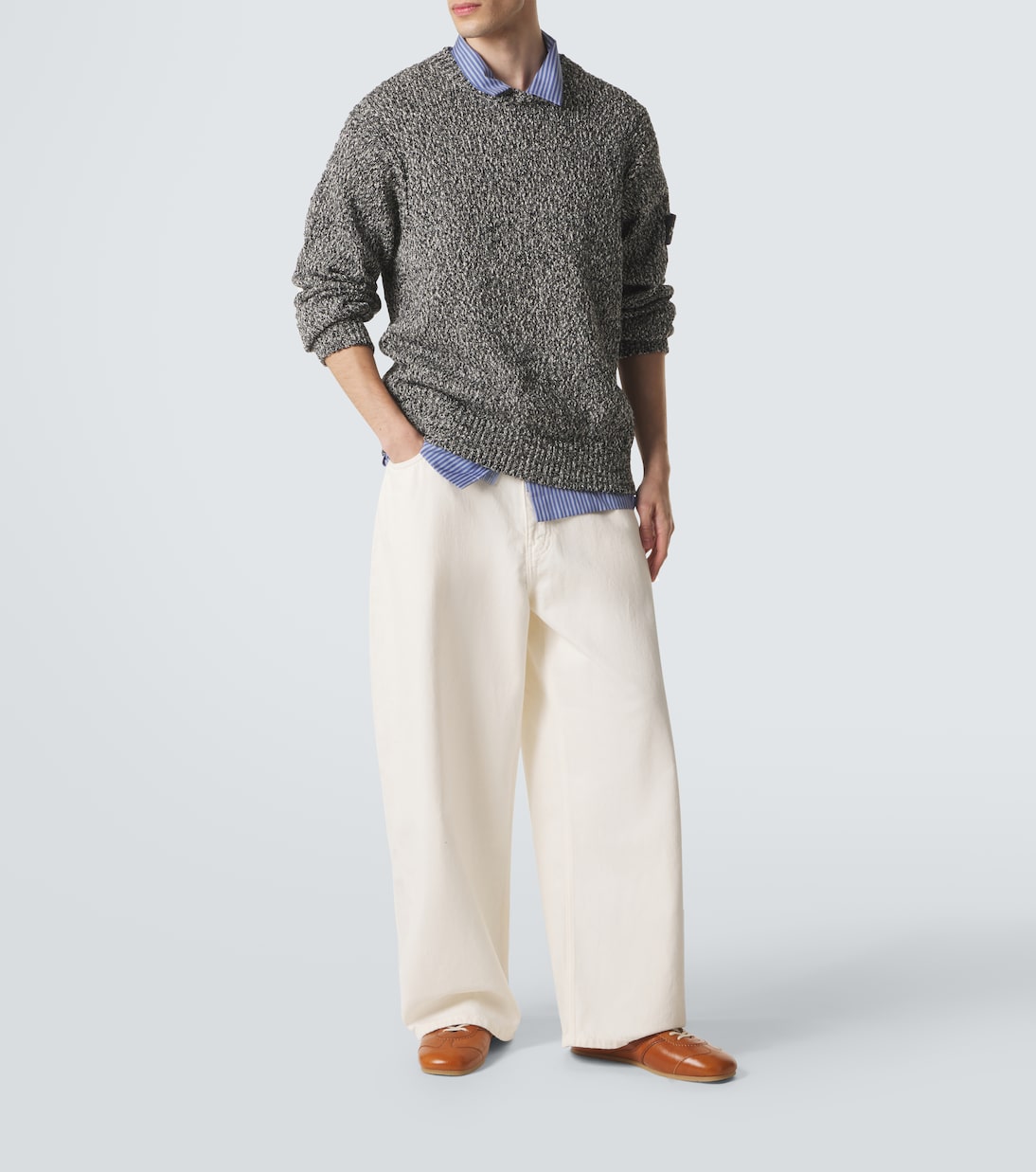 Pull Compass en coton | Stone Island