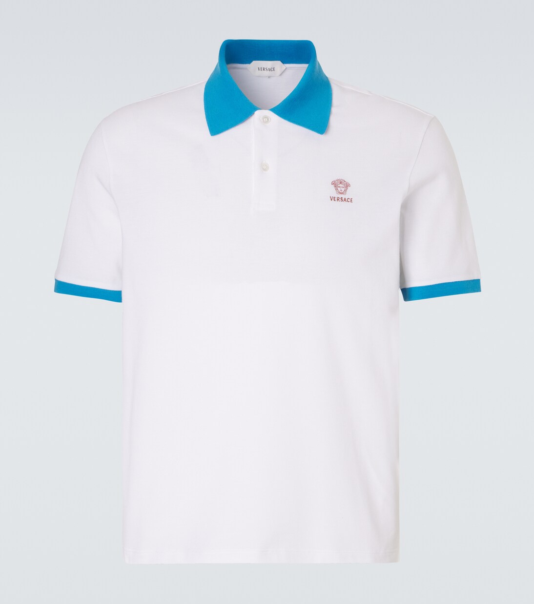 Polohemd Medusa aus Baumwoll-Piqué | Versace