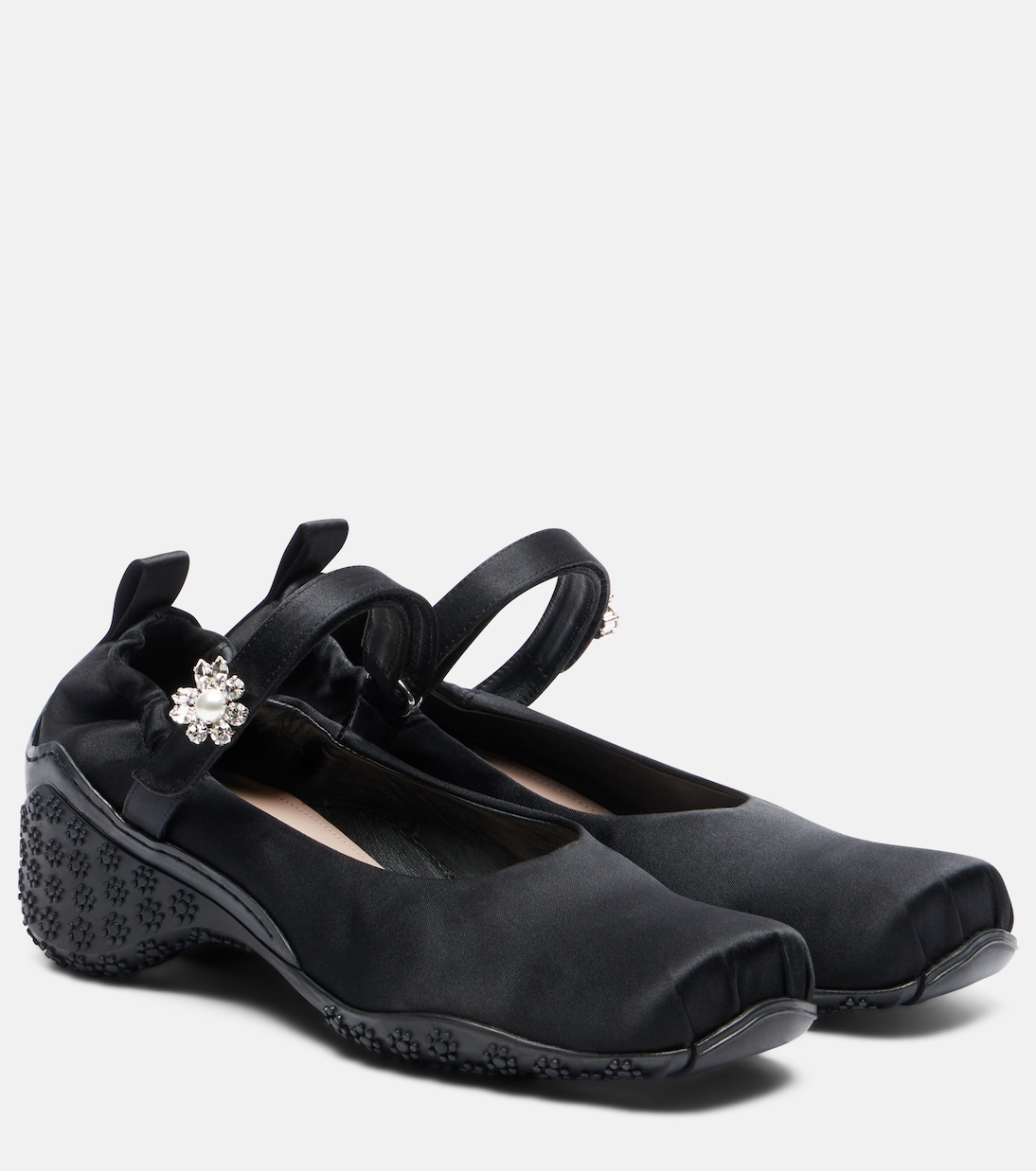 Ballet Runner embellished ballet flats | Simone Rocha