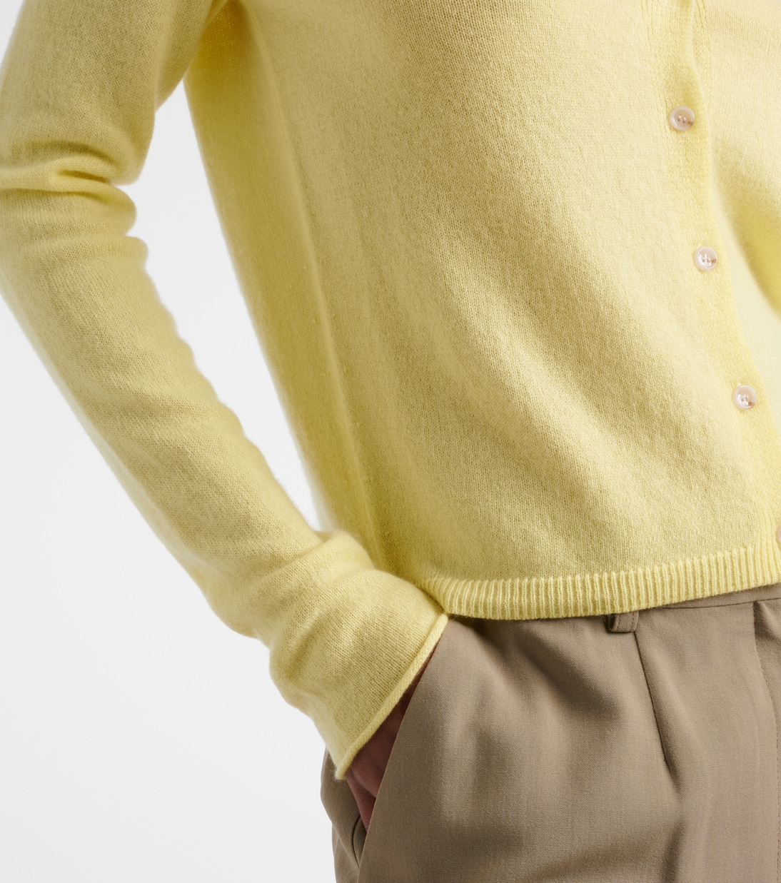 Cashmere cardigan | Jardin des Orangers