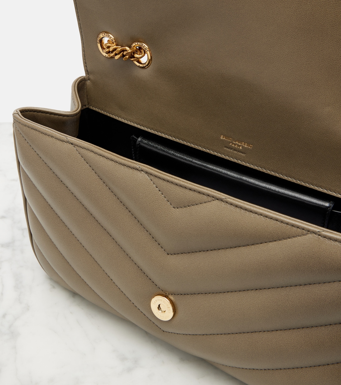 Loulou Medium leather shoulder bag | Saint Laurent