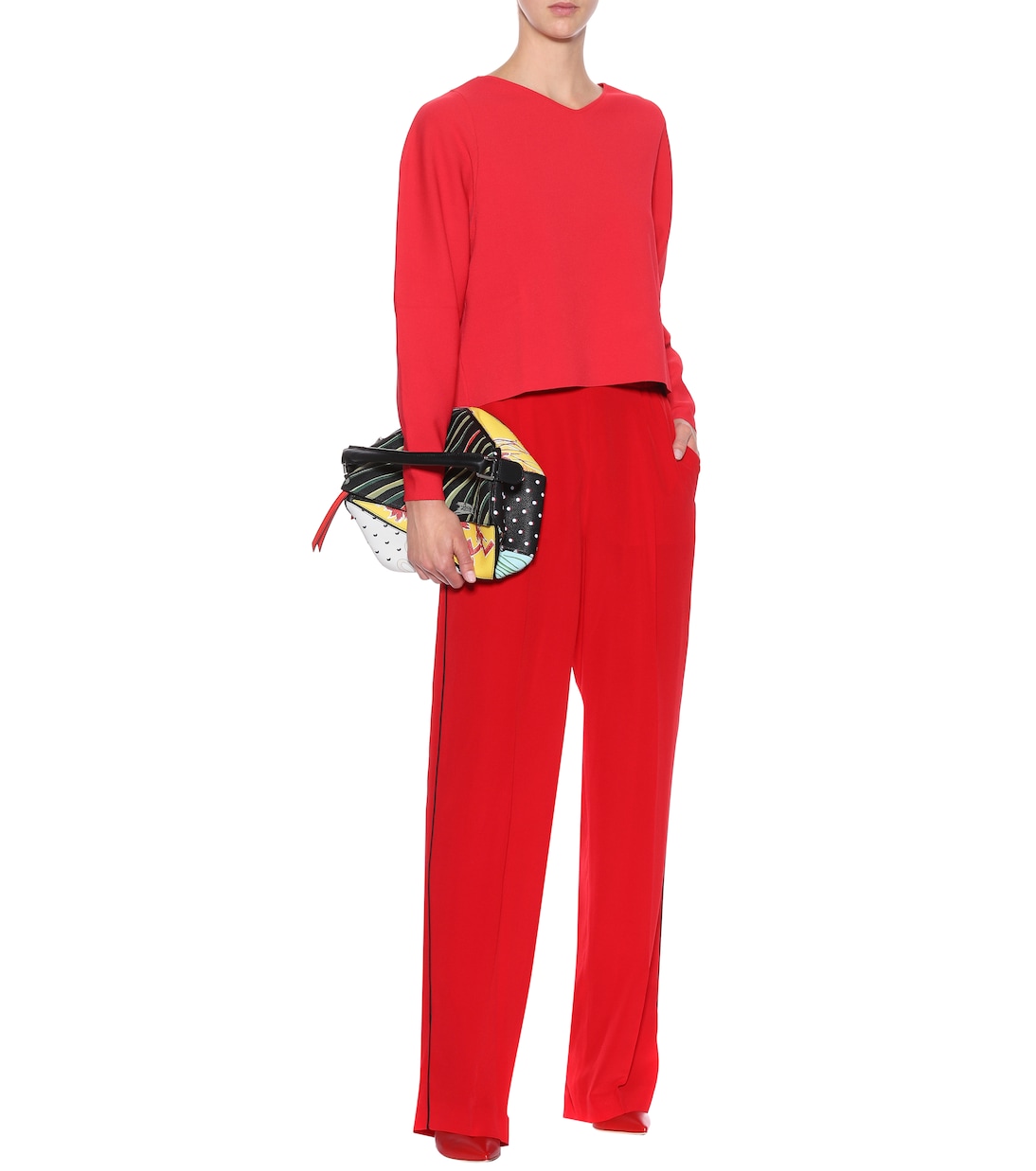 Oversized crêpe sweater | Stella McCartney