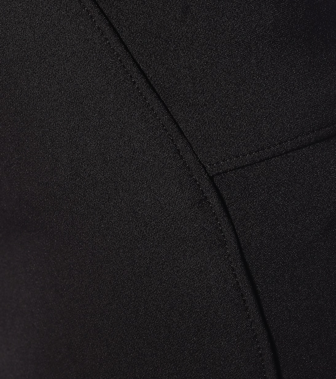Pantalon skinny Zip Back Scuba en crêpe | Veronica Beard