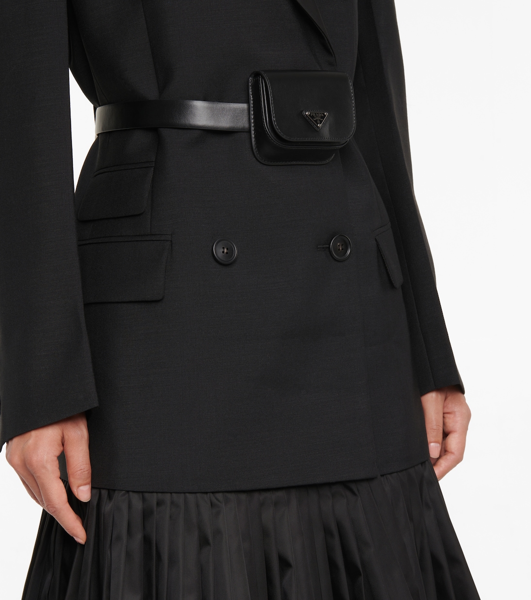 Cappotto in lana e mohair | Prada