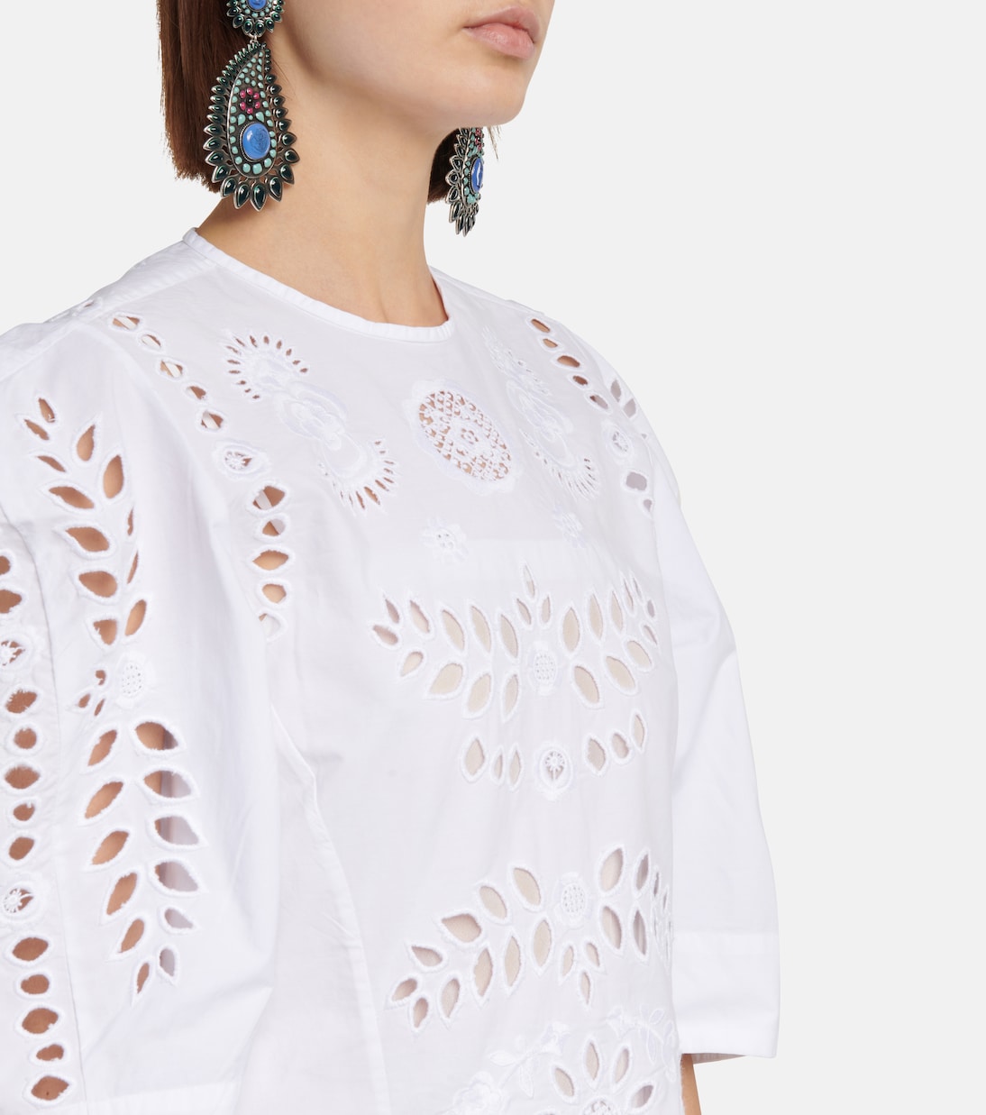 Dallin embroidered cotton minidress | Isabel Marant
