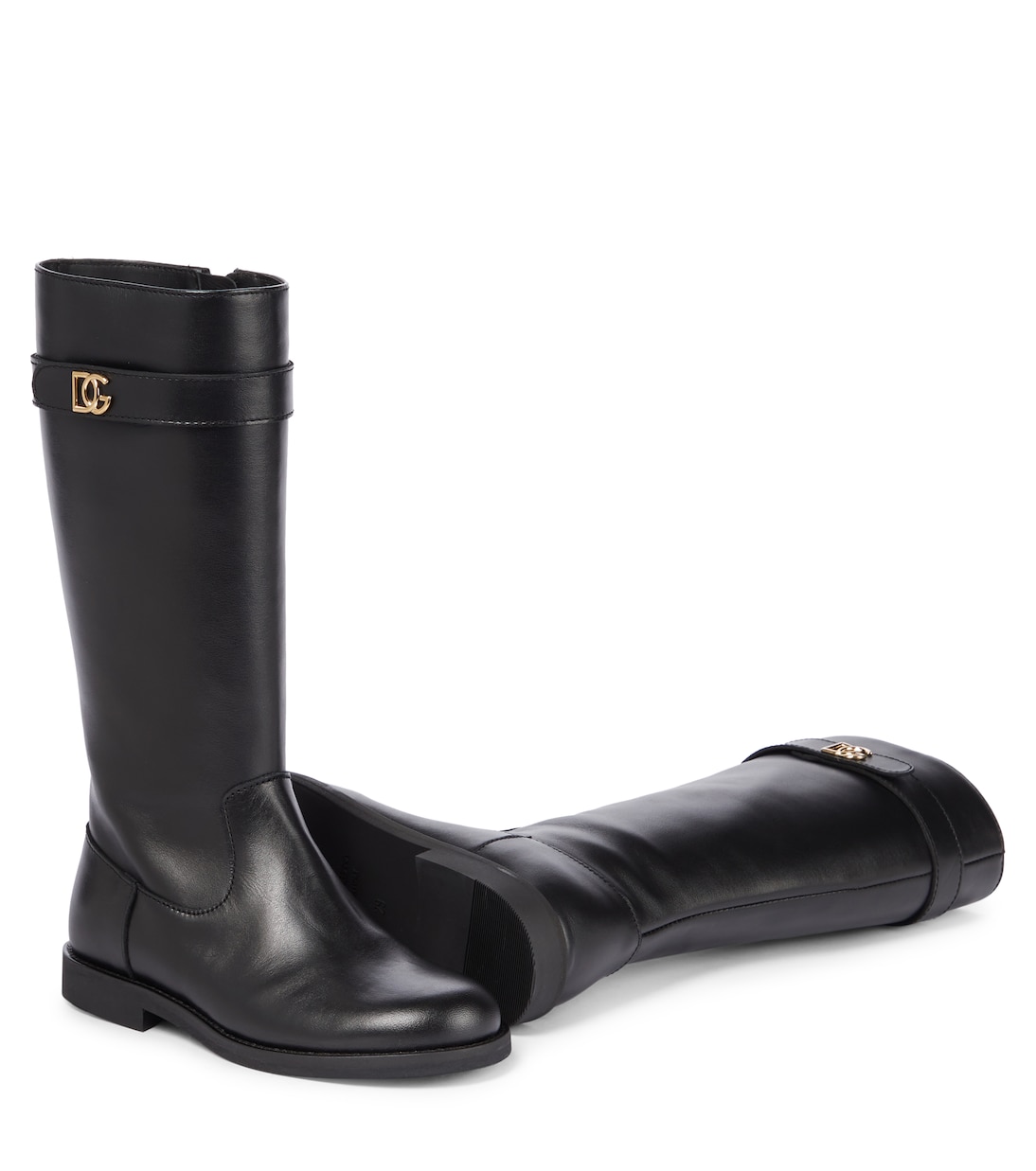 Stiefel aus Leder | Dolce&Gabbana Kids