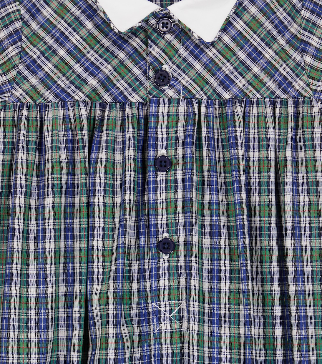 Baby tartan checked onesie | Rachel Riley
